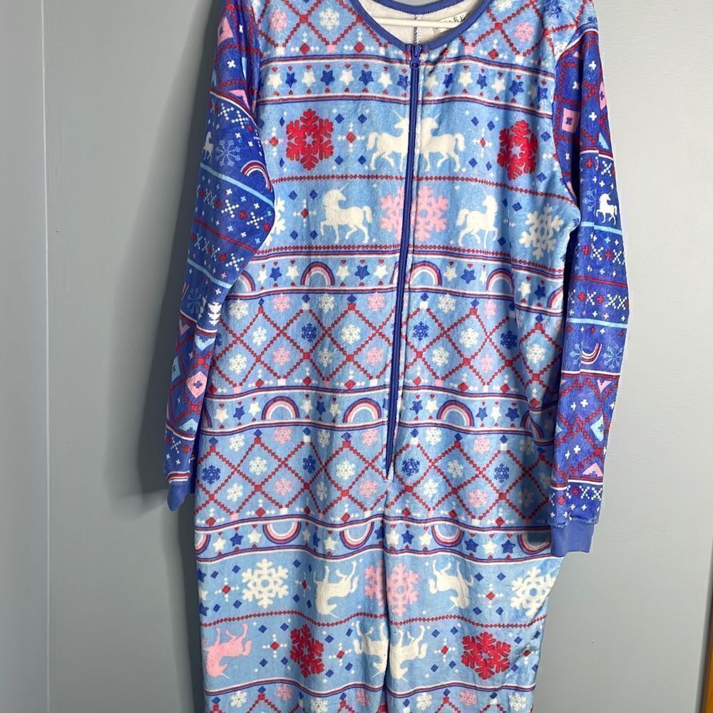 Unicorn Halloween costume Woman’s Medium Fleece
